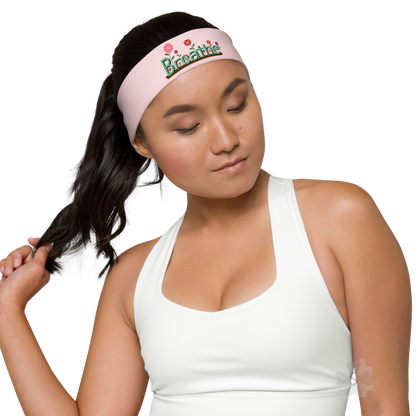 ’Breathe’ With Flowers - Headband