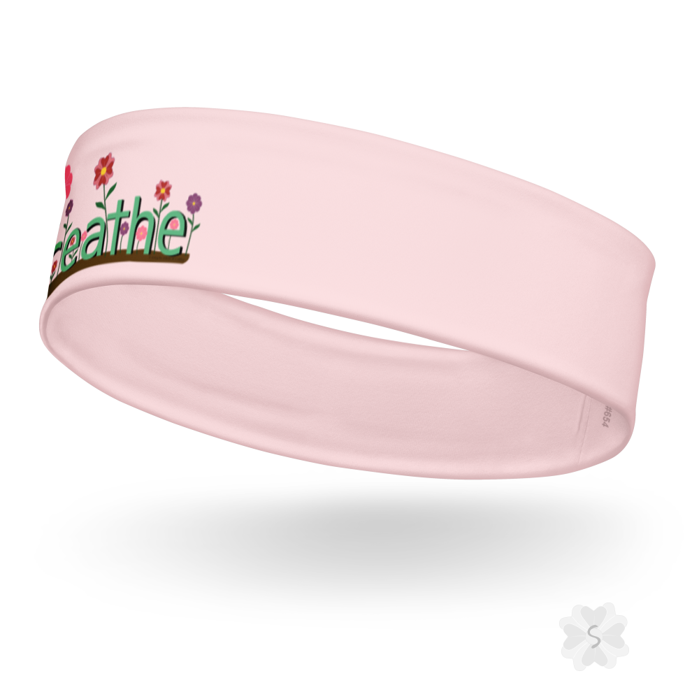 ’Breathe’ With Flowers - Headband