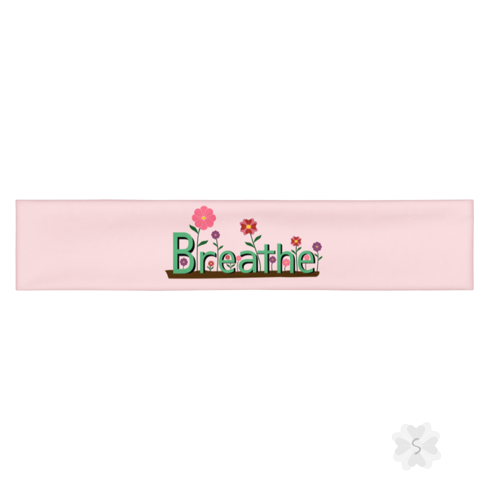 ’Breathe’ With Flowers - Headband