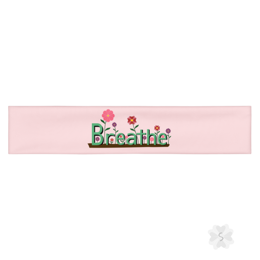 ’Breathe’ With Flowers - Headband