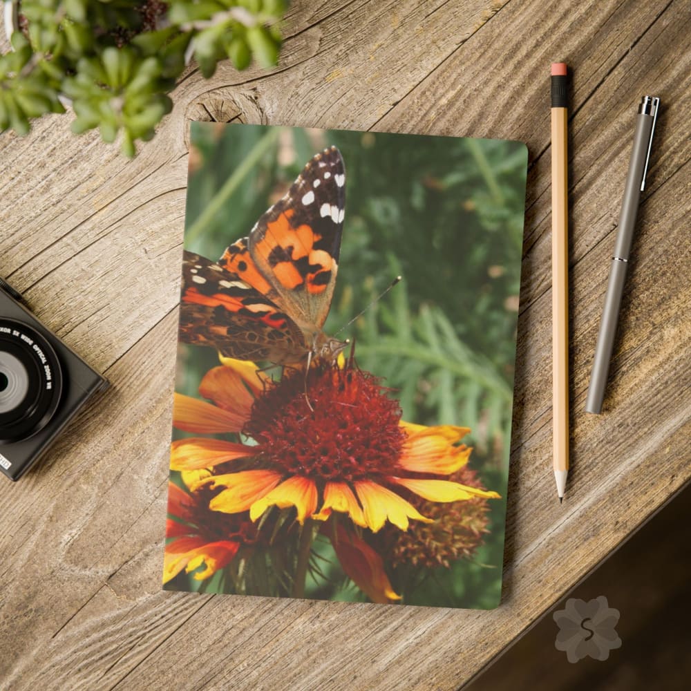 Butterfly & Flower Softcover Journal Journals