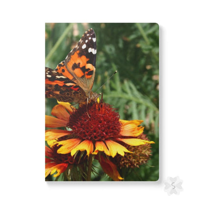 Butterfly & Flower Softcover Journal Journals