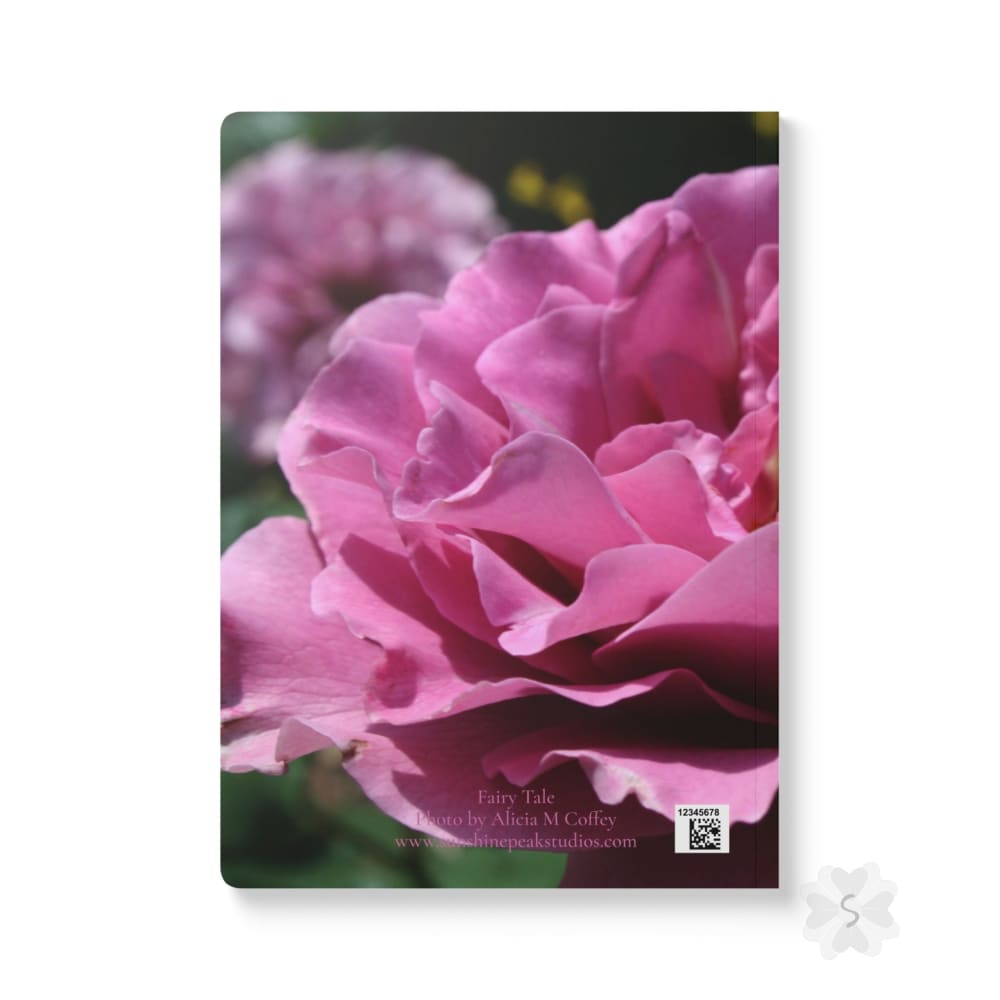 Pink Rose Softcover Journal Journals