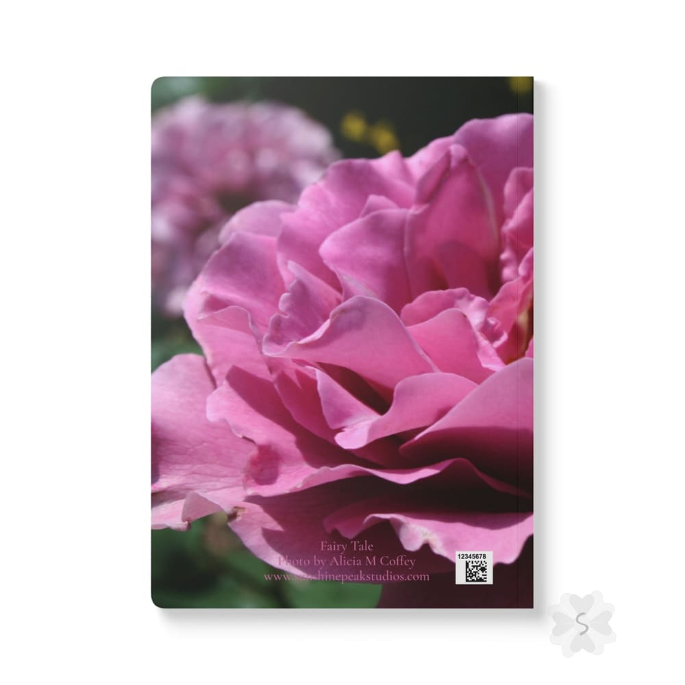 Pink Rose Softcover Journal Journals