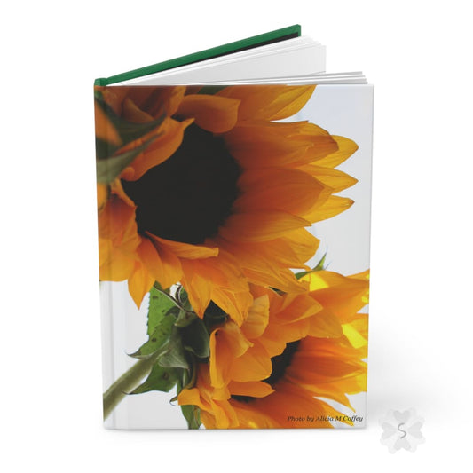 Sunflower Hardcover Journal Journals