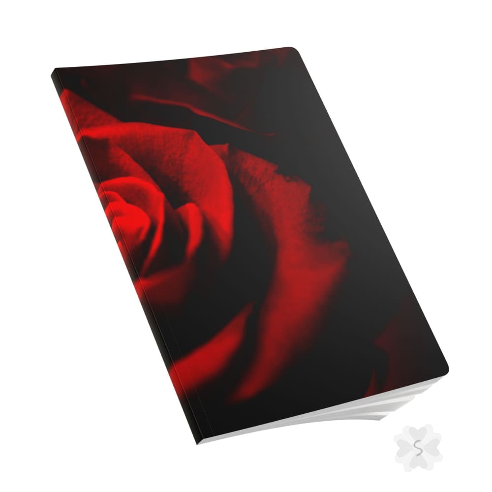 Valentine Rose Softcover Journal 100 Pages (50 Sheets) Journals