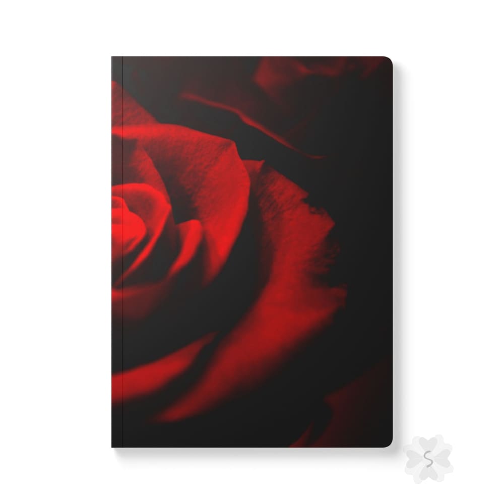 Valentine Rose Softcover Journal Journals