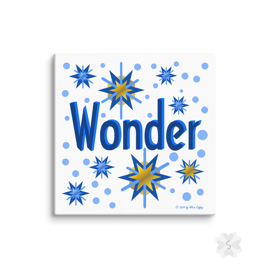 ’Wonder’ With Stars - Canvas 10 X